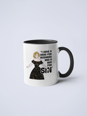 Head For Business & Bod For Sin Ceramic Mug