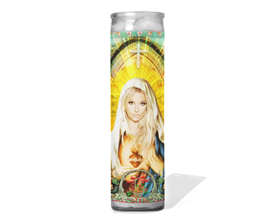 Britney Spears Celebrity Prayer Candle