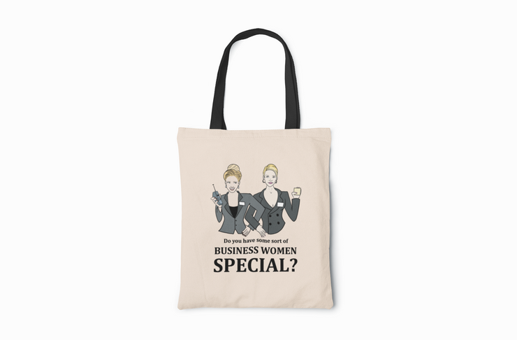 Business Women Special Canvas Tote Bag