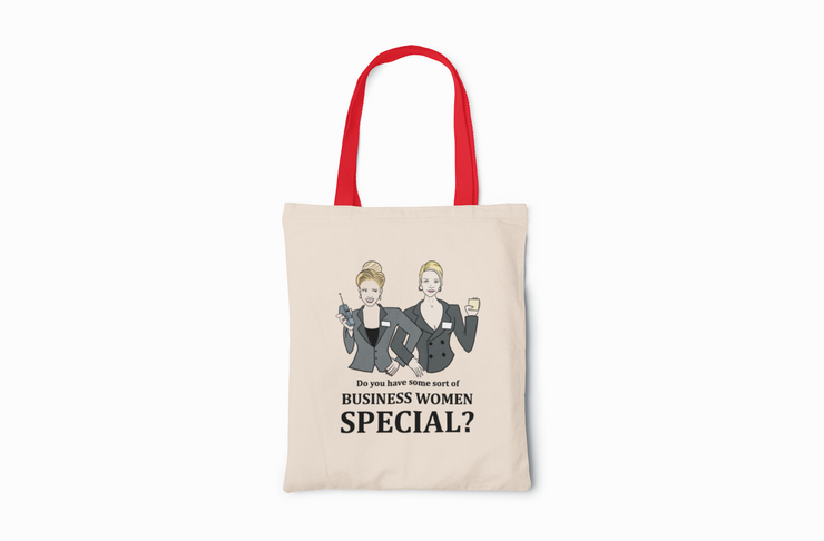 Business Women Special Canvas Tote Bag