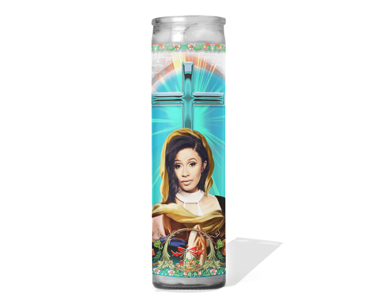 Cardi B Celebrity Prayer Candle