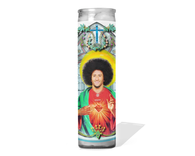 Colin Kaepernick Celebrity Prayer Candle