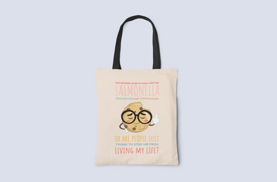 Cookie Dough Canvas Tote Bag