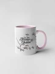 Drama Queen Mug - Floral Delicate and Fancy