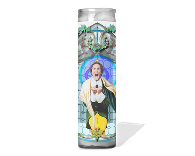 Elf - Will Ferrell Celebrity Christmas Prayer Candle