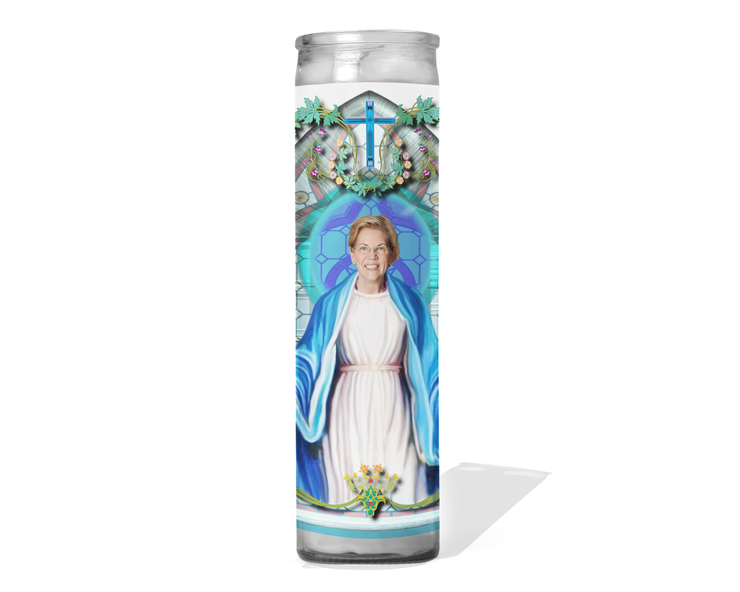 Elizabeth Warren Celebrity Prayer Candle