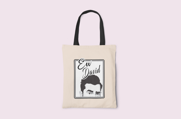 Ew David (David Rose) Canvas Tote Bag