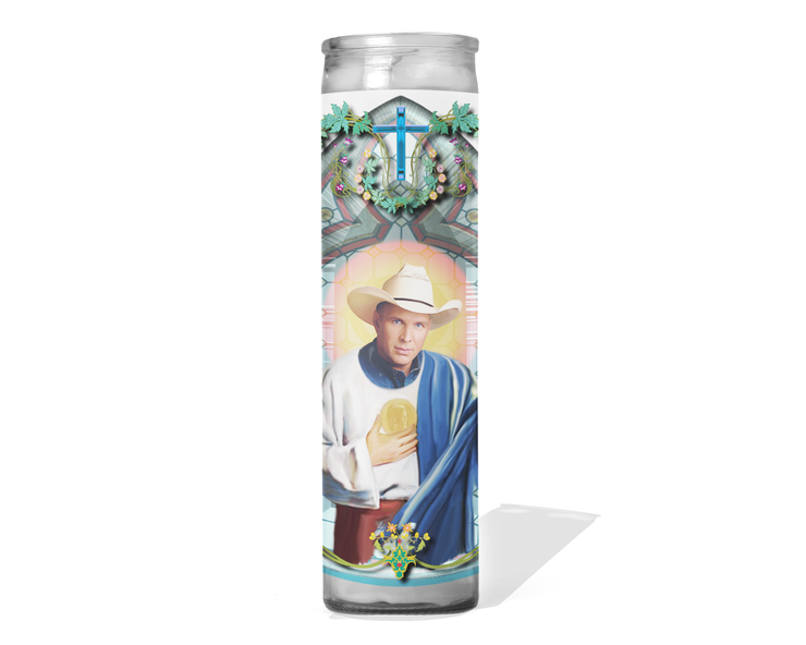 Garth Brooks Celebrity Prayer Candle