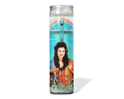 Fran Drescher The Nanny Celebrity Prayer Candle