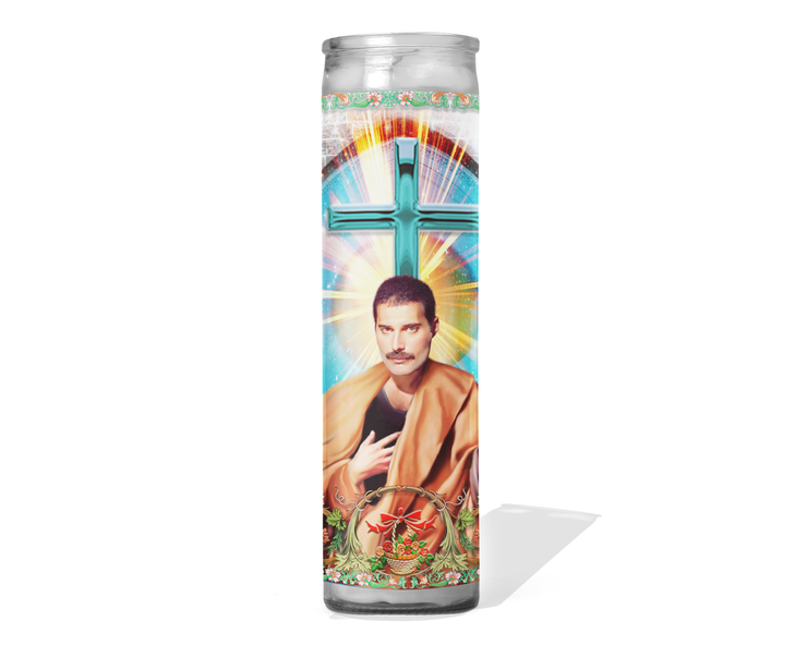 Freddie Mercury Celebrity Prayer Candle