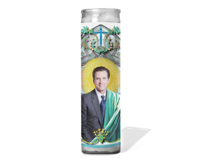 Gavin Newsom Celebrity Prayer Candle - Governor of California