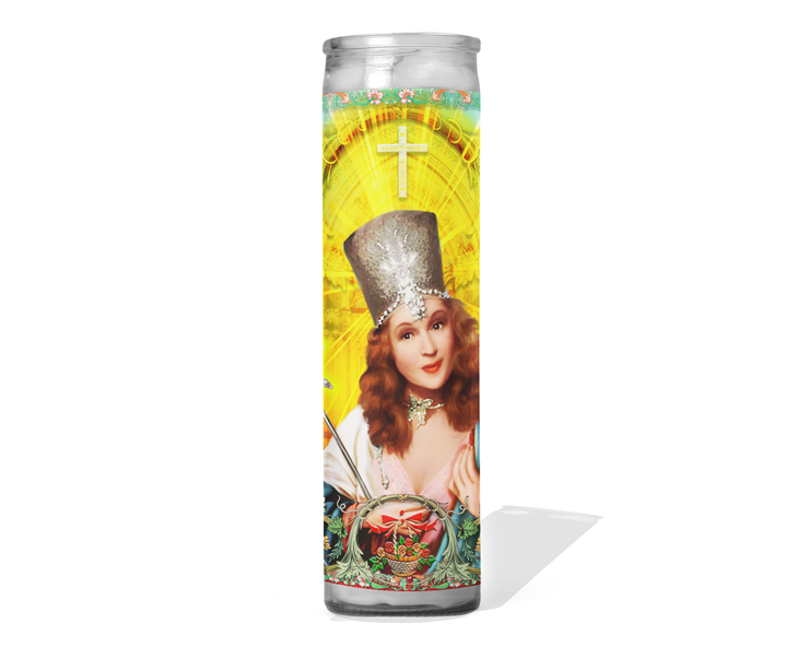 Glinda the Good Witch Wizard of Oz Celebrity Prayer Candle - Wicked