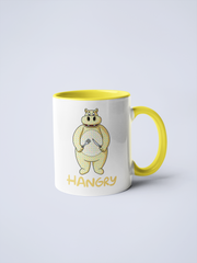 Hangry Hippo Ceramic Coffee Mug IMAGE 1