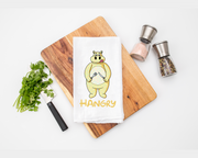 Hangry Hippo Kitchen Tea Towel (IMAGE 2) - Flour Sack Cotton Kitchen Towel