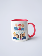 Here For The Tea Royal Family Ceramic Coffee Mug