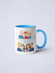 Here For The Tea Royal Family Ceramic Coffee Mug