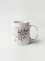 Hoe Bag - Floral Delicate and Fancy Coffee Mug