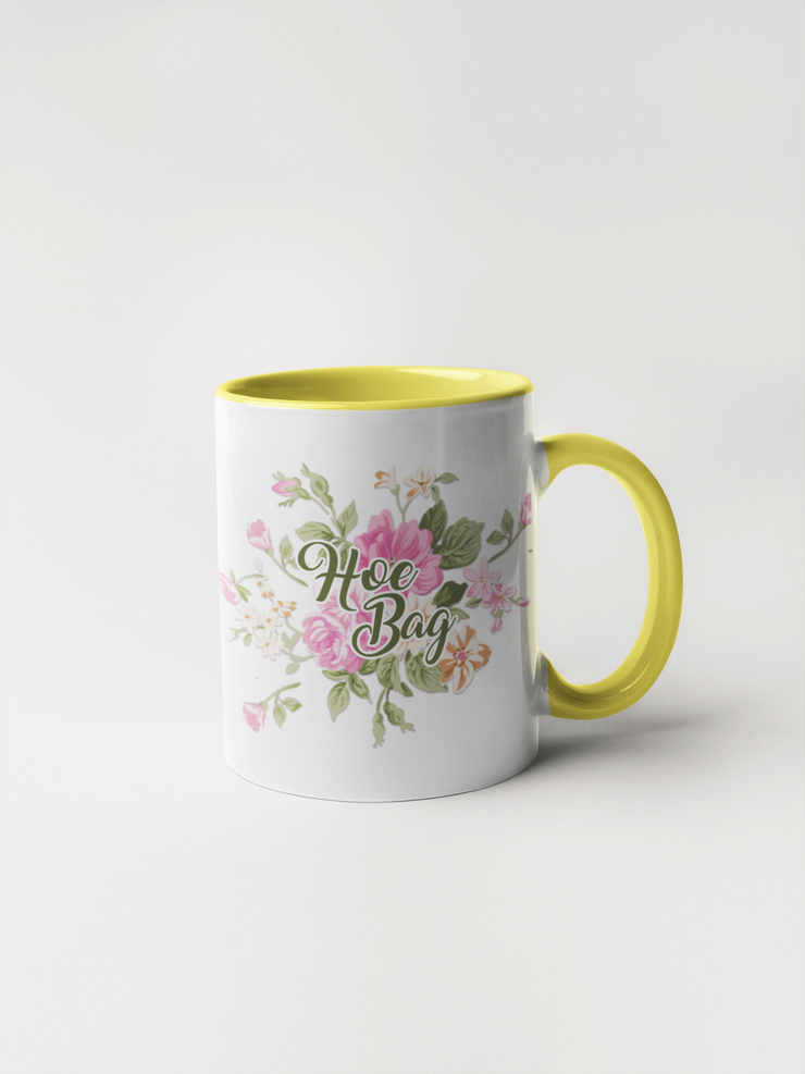 Hoe Bag - Floral Delicate and Fancy Coffee Mug