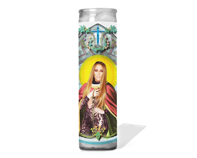 Jennifer Lopez Celebrity Prayer Candle