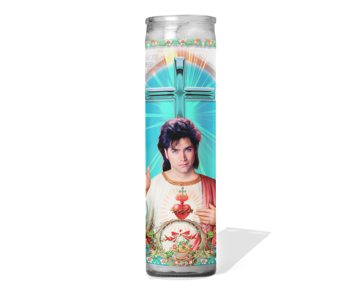 John Stamos Celebrity Prayer Candle - Full House