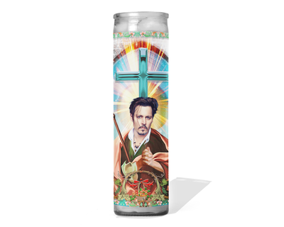 Johnny Depp Celebrity Prayer Candle