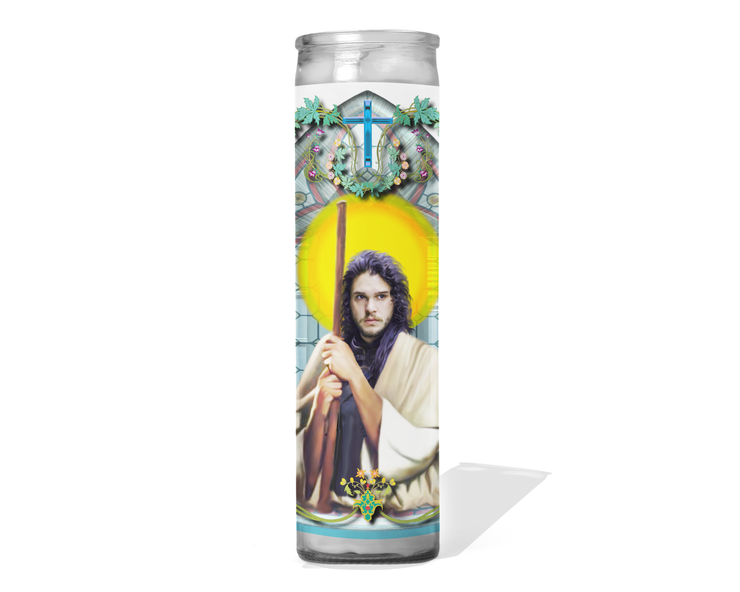 Jon Snow Celebrity Prayer Candle