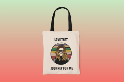 Love That Journey For Me Alexis Rose Canvas Tote Bag