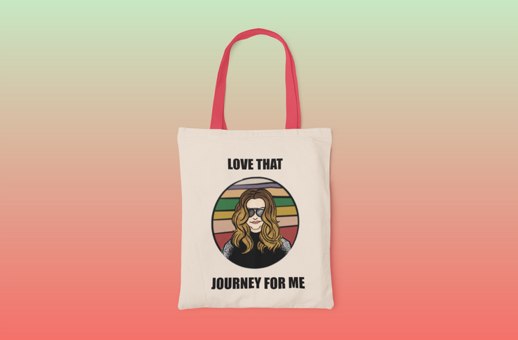 Love That Journey For Me Alexis Rose Canvas Tote Bag