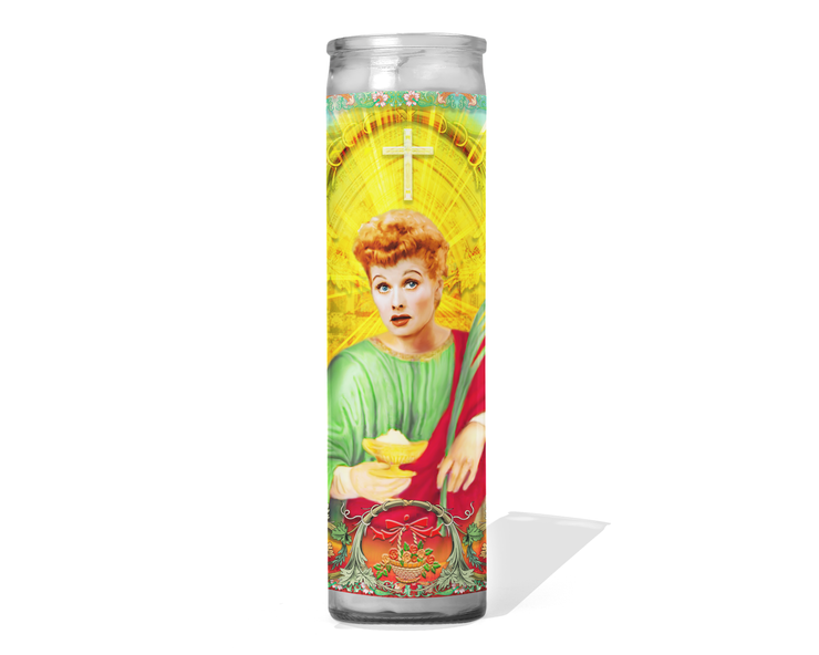 Lucille Ball Celebrity Prayer Candle - I Love Lucy