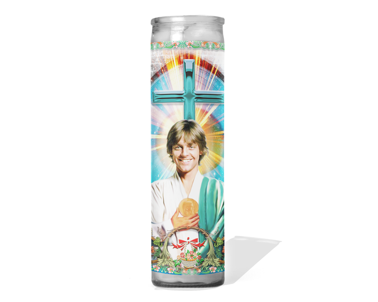 Luke Skywalker Celebrity Prayer Candle - Mark Hamill