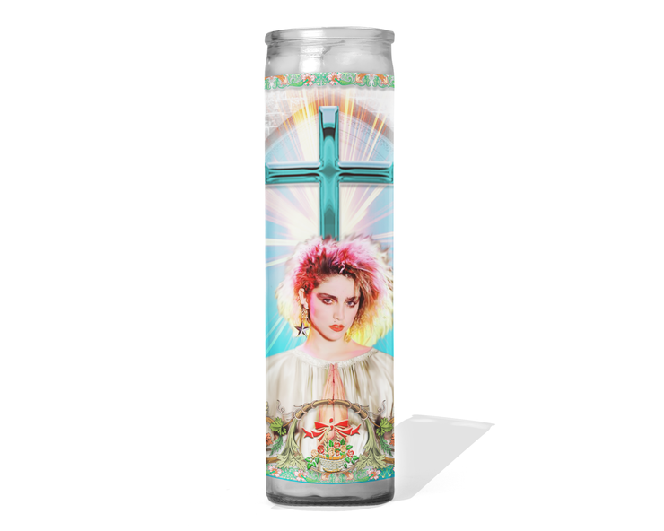 Madonna Celebrity Prayer Candle - Vintage Madonna