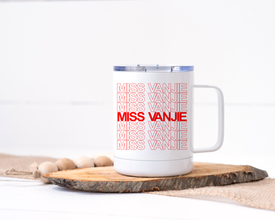 Miss Vanjie Stainless Steel Travel Mug - RuPaul's Drag Race