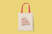 My Knee Hurts Canvas Tote Bag