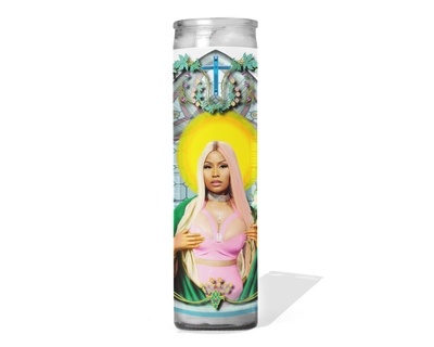 Nicki Minaj Celebrity Prayer Candle
