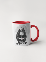 Golden Girls Blanche Devereaux Mug - Nun the Word Says It