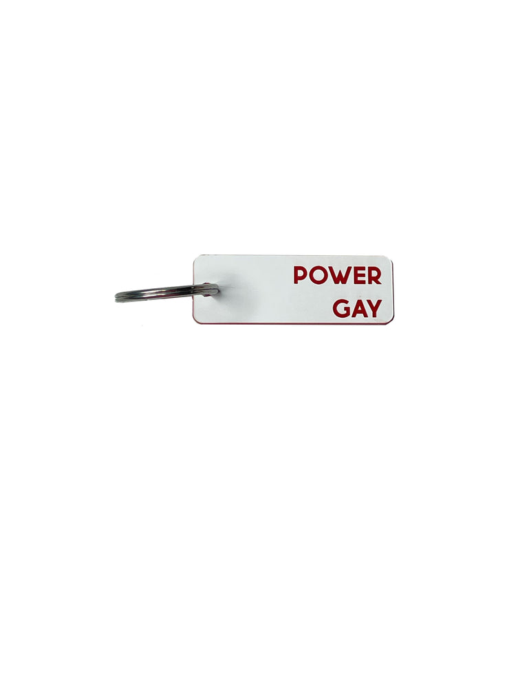 Power Gay - Acrylic Key Tag