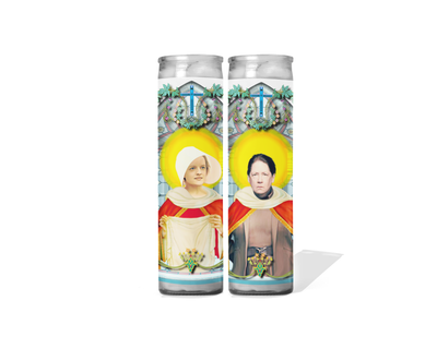 Offred and Aunt Lydia Celebrity Prayer Candles - The Handmaid's Tale Set