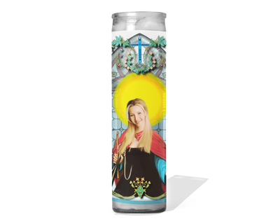 Phoebe Buffay Celebrity Prayer Candle - Friends - Lisa Kudrow