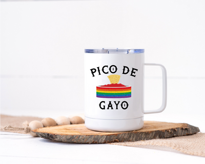 Pico De Gayo Stainless Steel Travel Mug