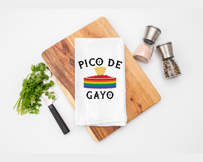 Pico De Gayo Tea Towel - Flour Sack Cotton Kitchen Towel