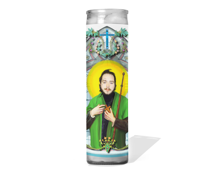 Post Malone Celebrity Prayer Candle