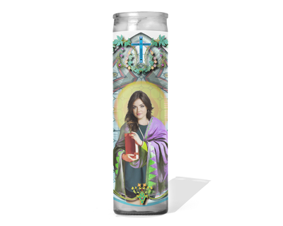 Aria Montgomery - Lucy Hale Celebrity Prayer Candle - Pretty Little Liars