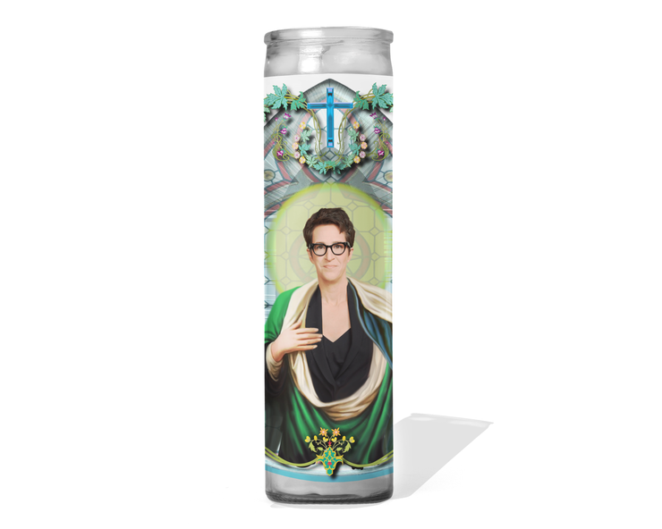 Rachel Maddow Celebrity Prayer Candle