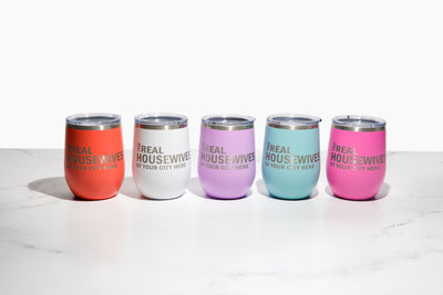 Real Housewives of YOUR CUSTOM CITY! Polar Camel Wine Tumbler