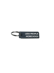 Less People More Dogs - Acrylic Key Tag