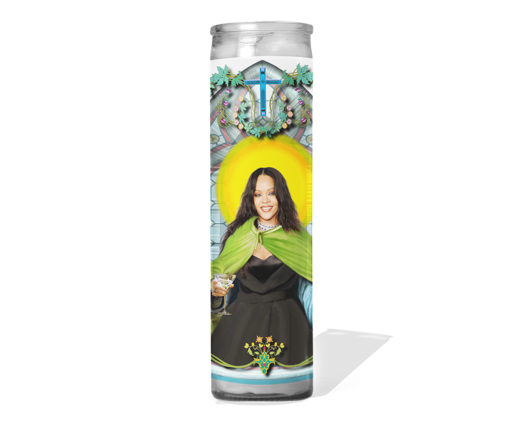 Rihanna Celebrity Prayer Candle