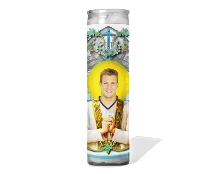 Rob Gronkowski Celebrity Prayer Candle