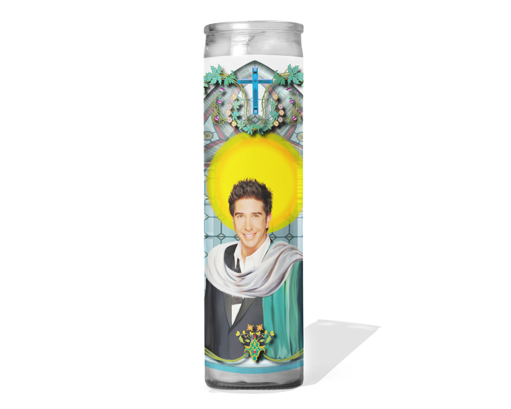 Ross Geller Celebrity Prayer Candle - Friends - David Schwimmer