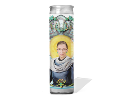 Ruth Bader Ginsburg Celebrity Prayer Candle