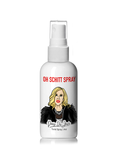 Oh Schitt Spray - Moira Rose, Schitt's Creek Poop Du Jour Toilet Spray Citrus Essential Oil Blend